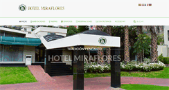 Desktop Screenshot of hmiraflores.com.ec